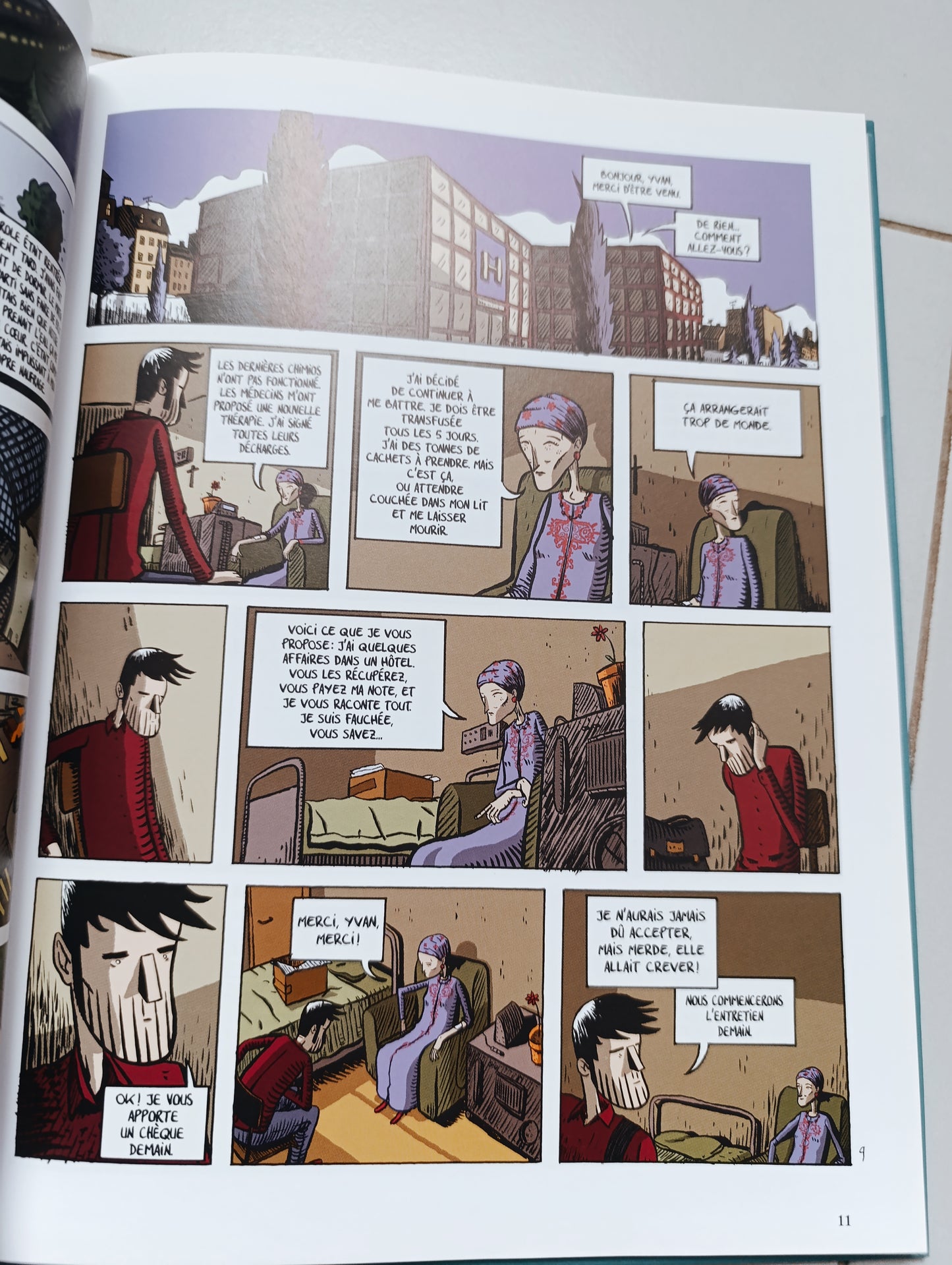 Denis Robert & Thomas Clément — Tout va bien : Yvan et la banquière — Poisson Pilote / Dargaud — très bel état