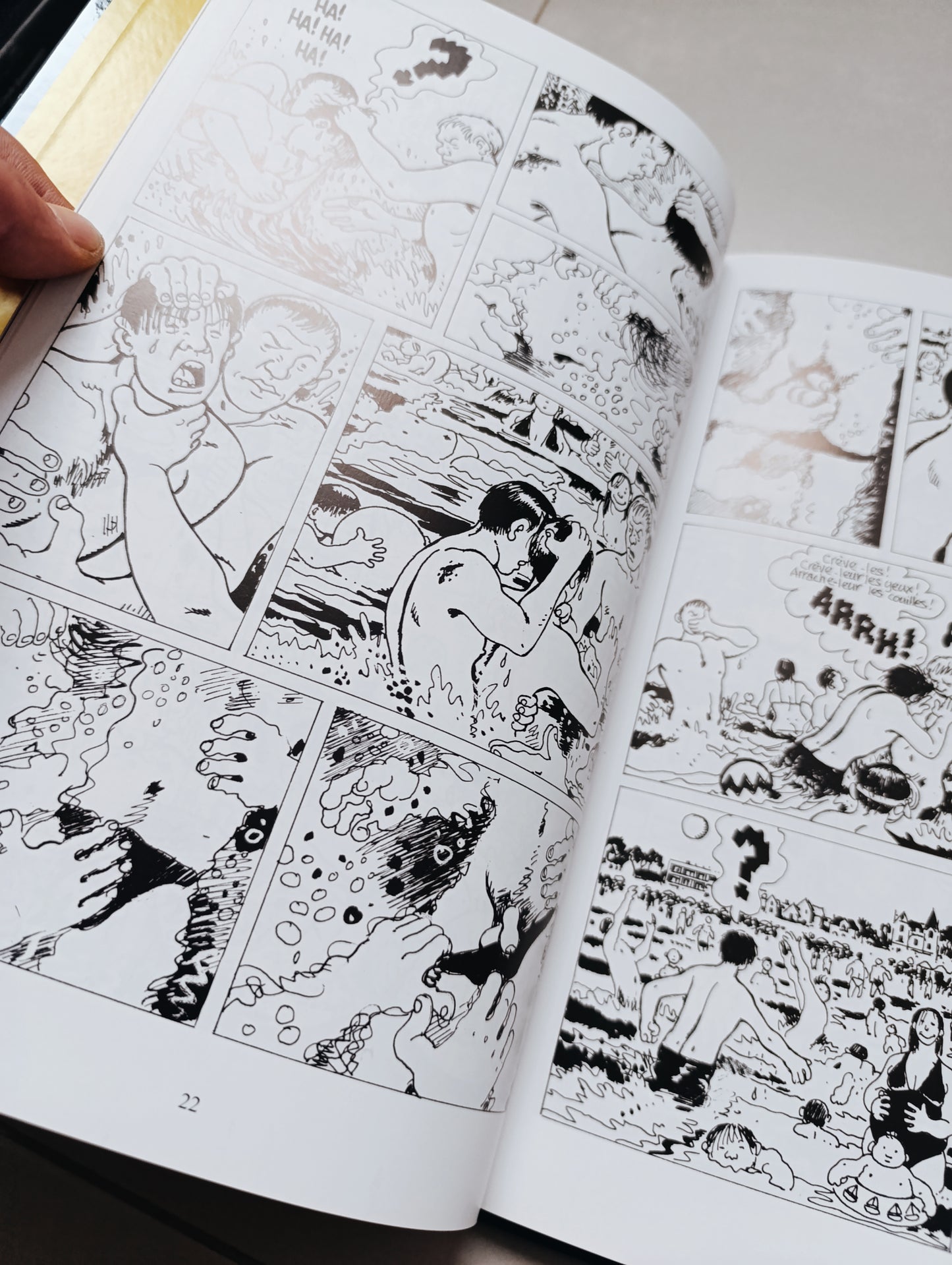 Manchette & Tardi — Le Petit Bleu de la Côte Ouest — Les Humanoïdes Associés — TBE