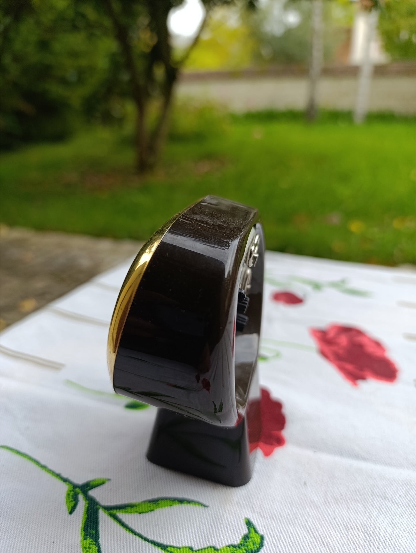 Réveil vintage JAZ, fabrication française.