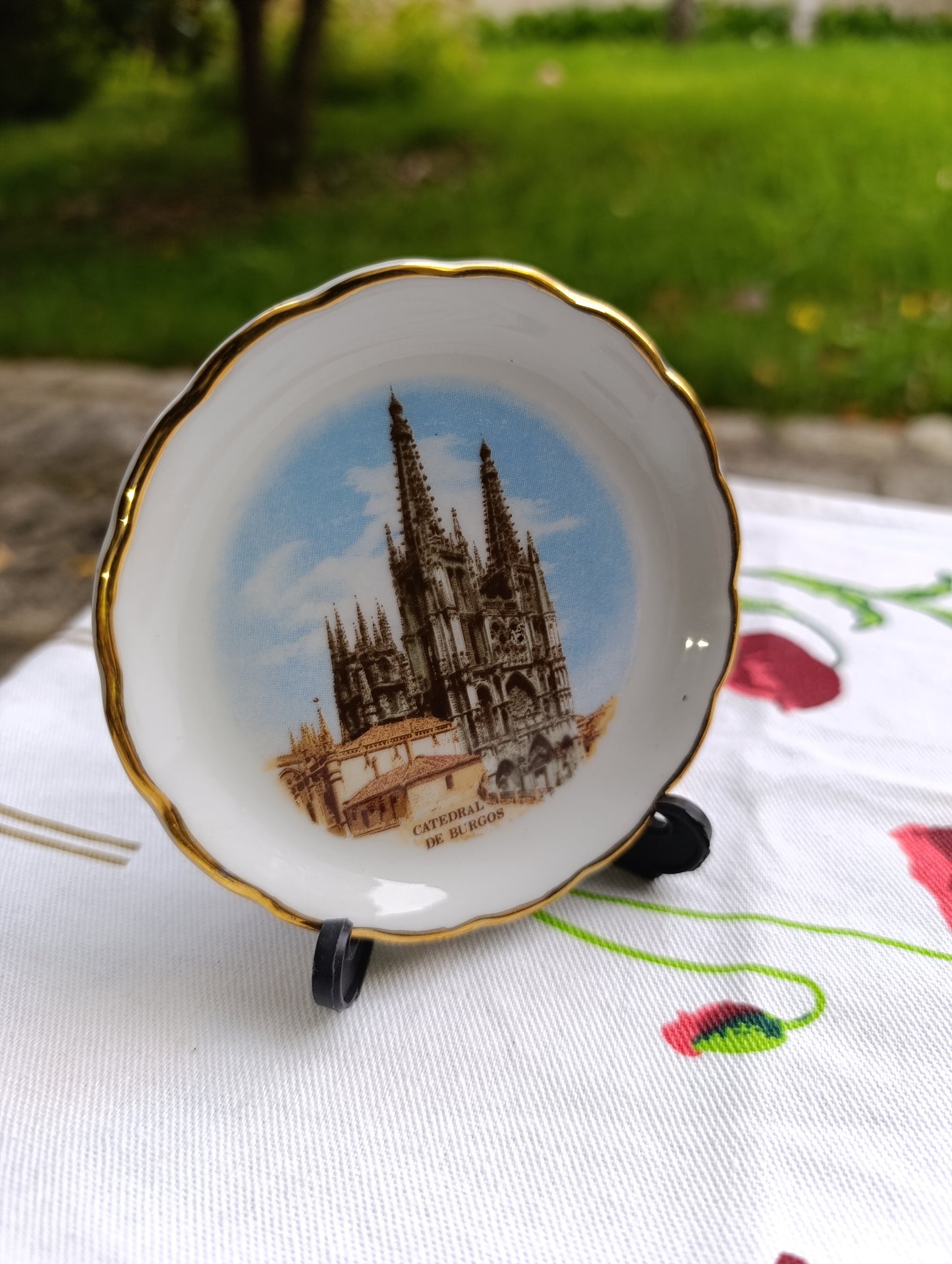 Assiette souvenir Burgos – Catedral de Burgos