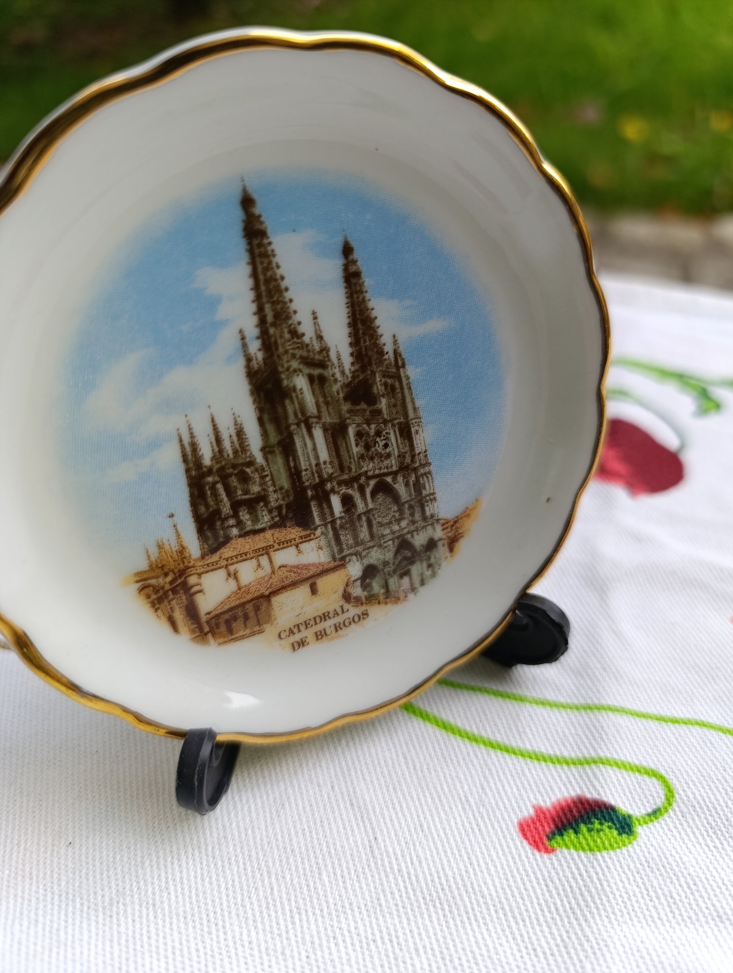 Assiette souvenir Burgos – Catedral de Burgos