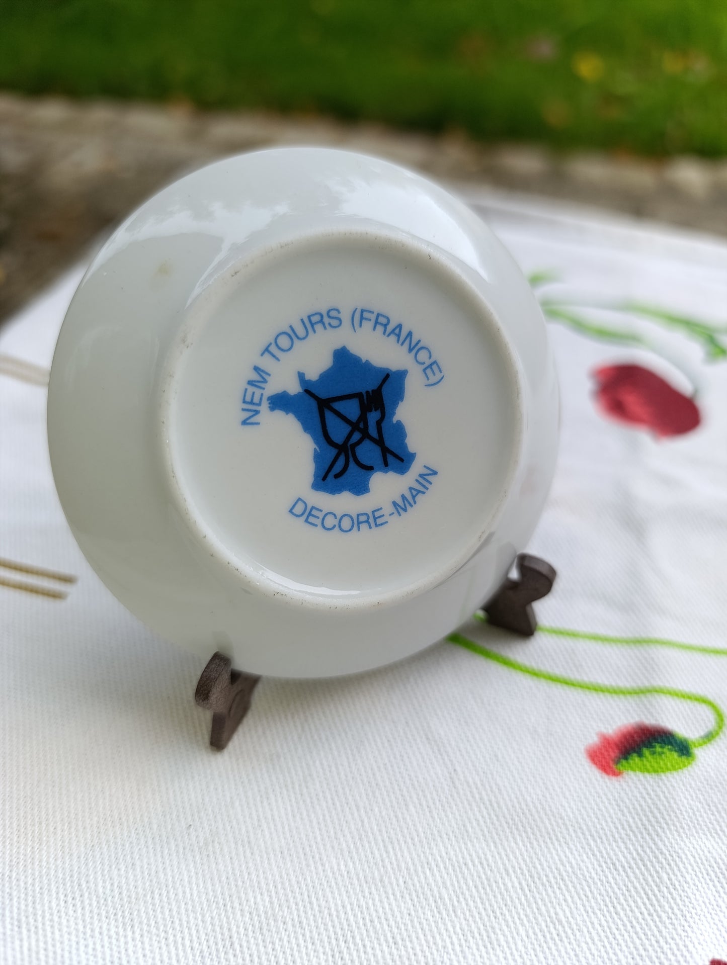 Assiette souvenir Le Mont Saint-Michel – NEM Tours