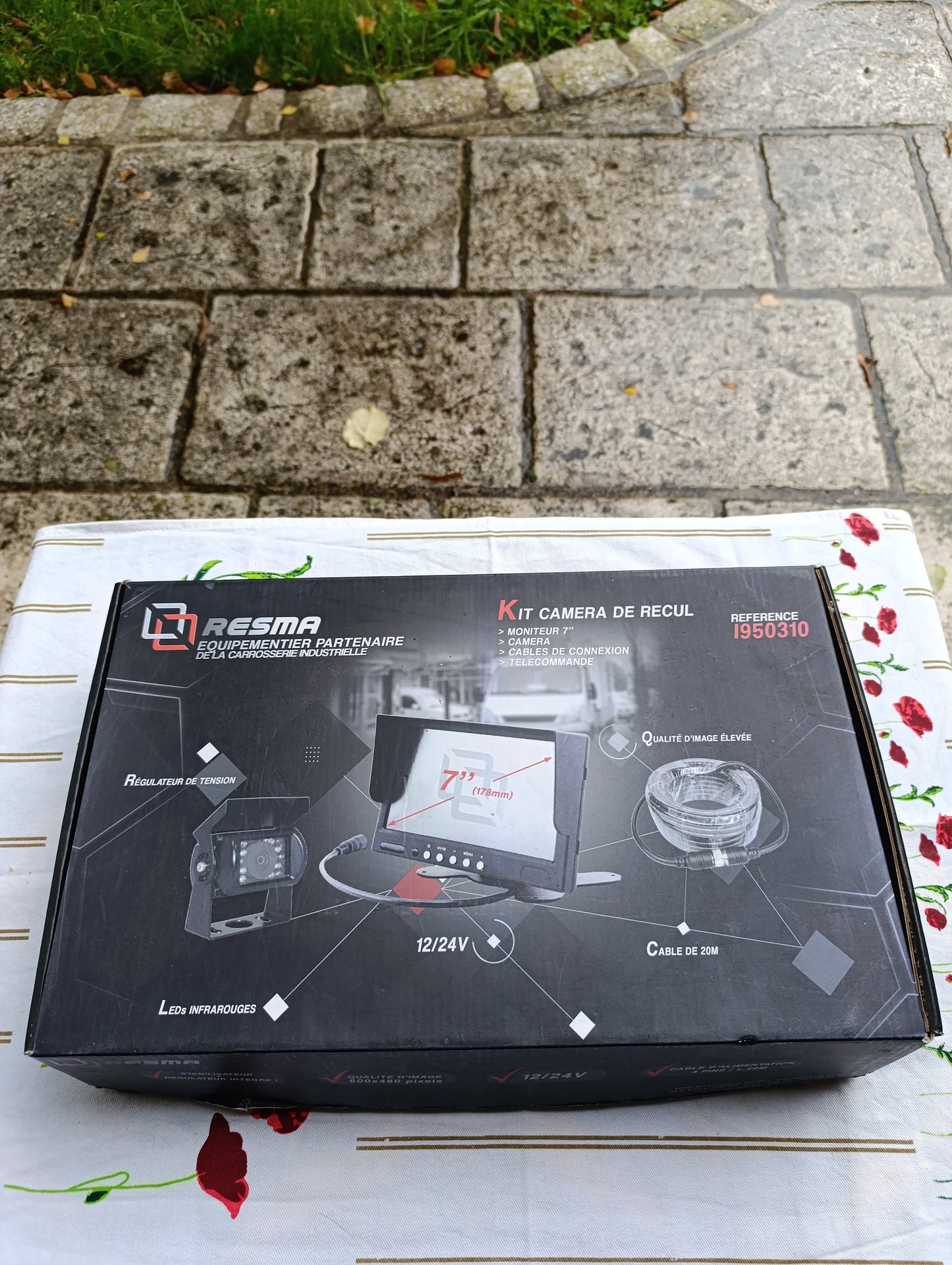 Kit caméra de recul Resma 7’’ – état neuf