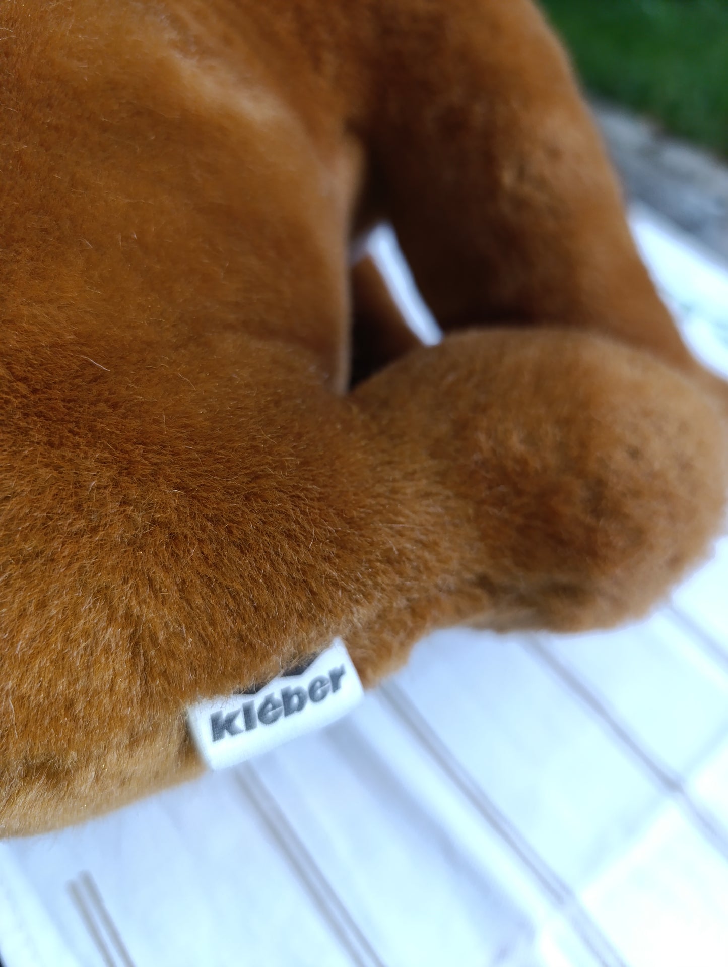 Peluche chien Kleber vintage – 40 cm