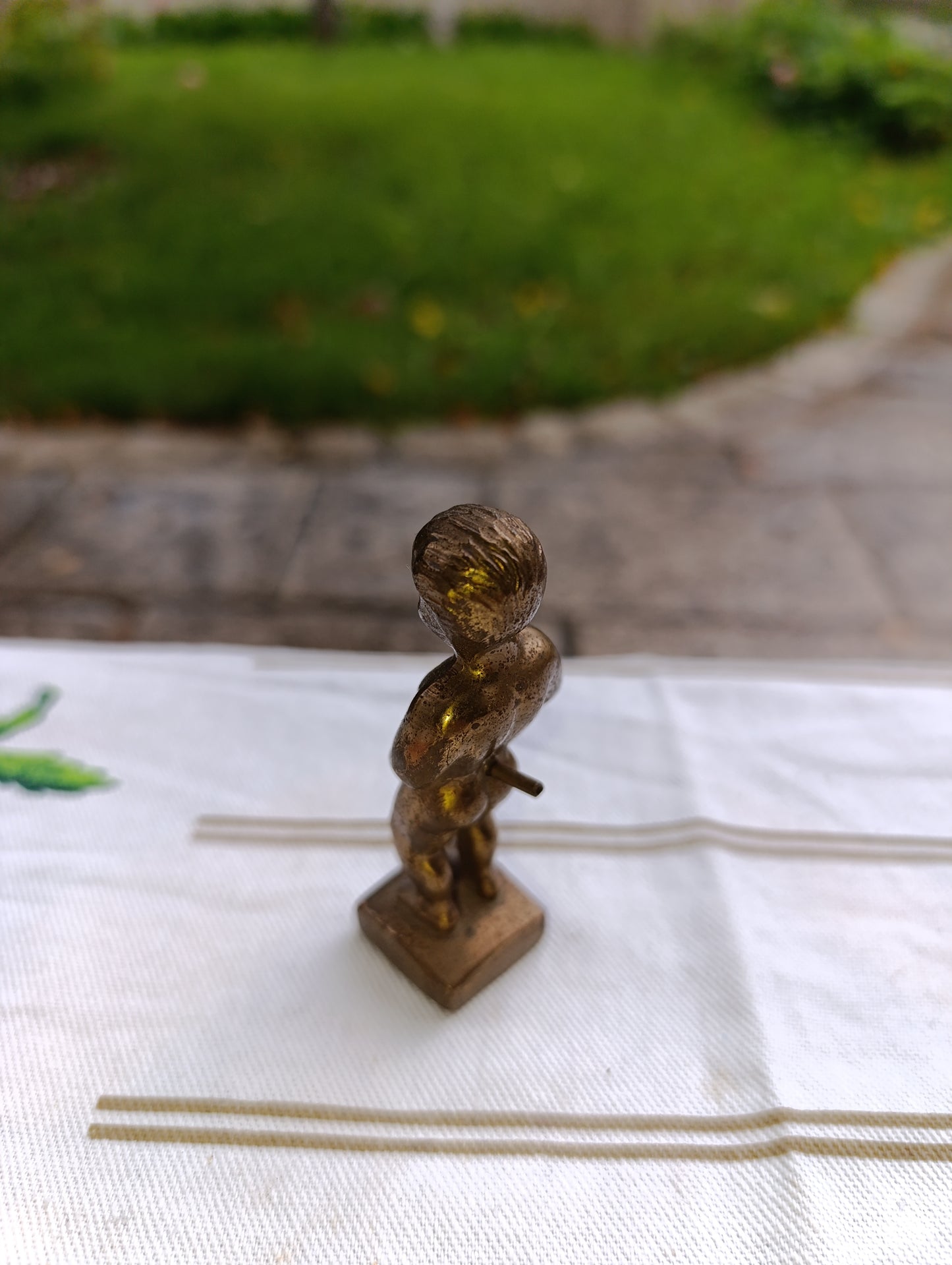 Petite statuette en laiton – Manneken-Pis Bruxelles
