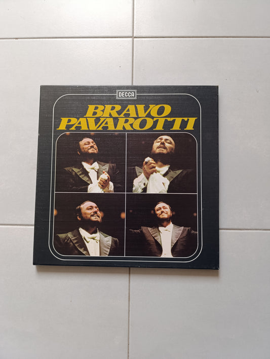 Vinyle 33 tours – Luciano Pavarotti – Bravo Pavarotti – Decca