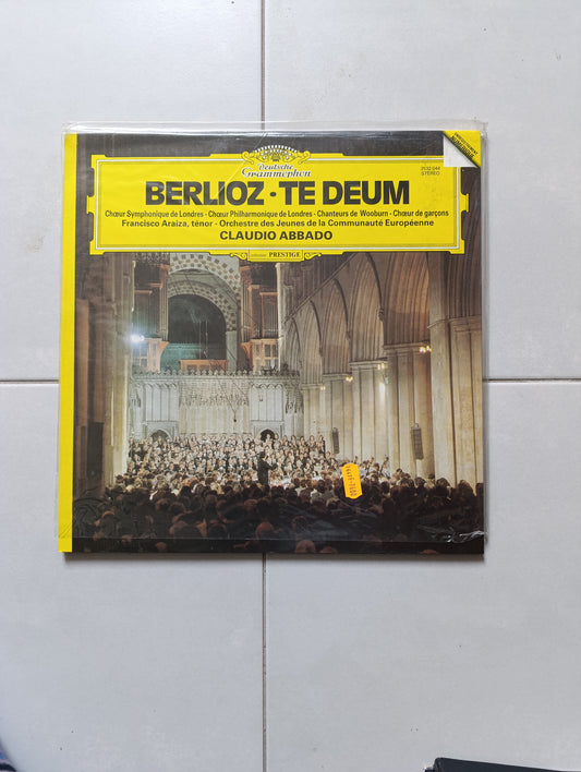 33 tours Berlioz: Te Deum – Claudio Abbado – Deutsche Grammophon (collection Prestige)