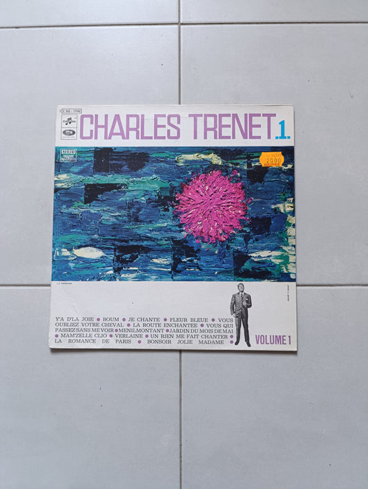 33 tours chanson française – Charles Trenet Vol. 1 – Charles Trenet