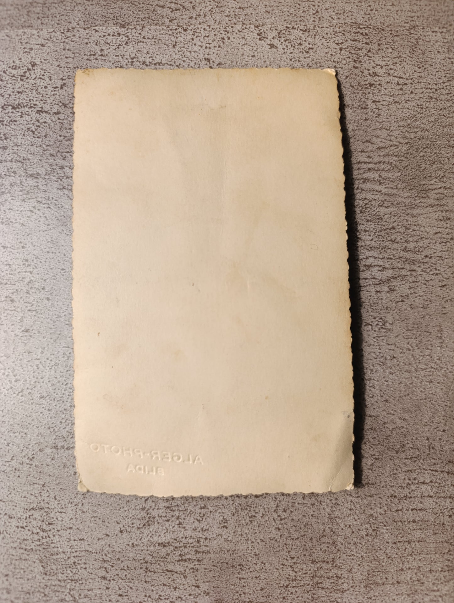 Photo ancienne militaire aviateur – Portrait noir et blanc – Algérie Blida