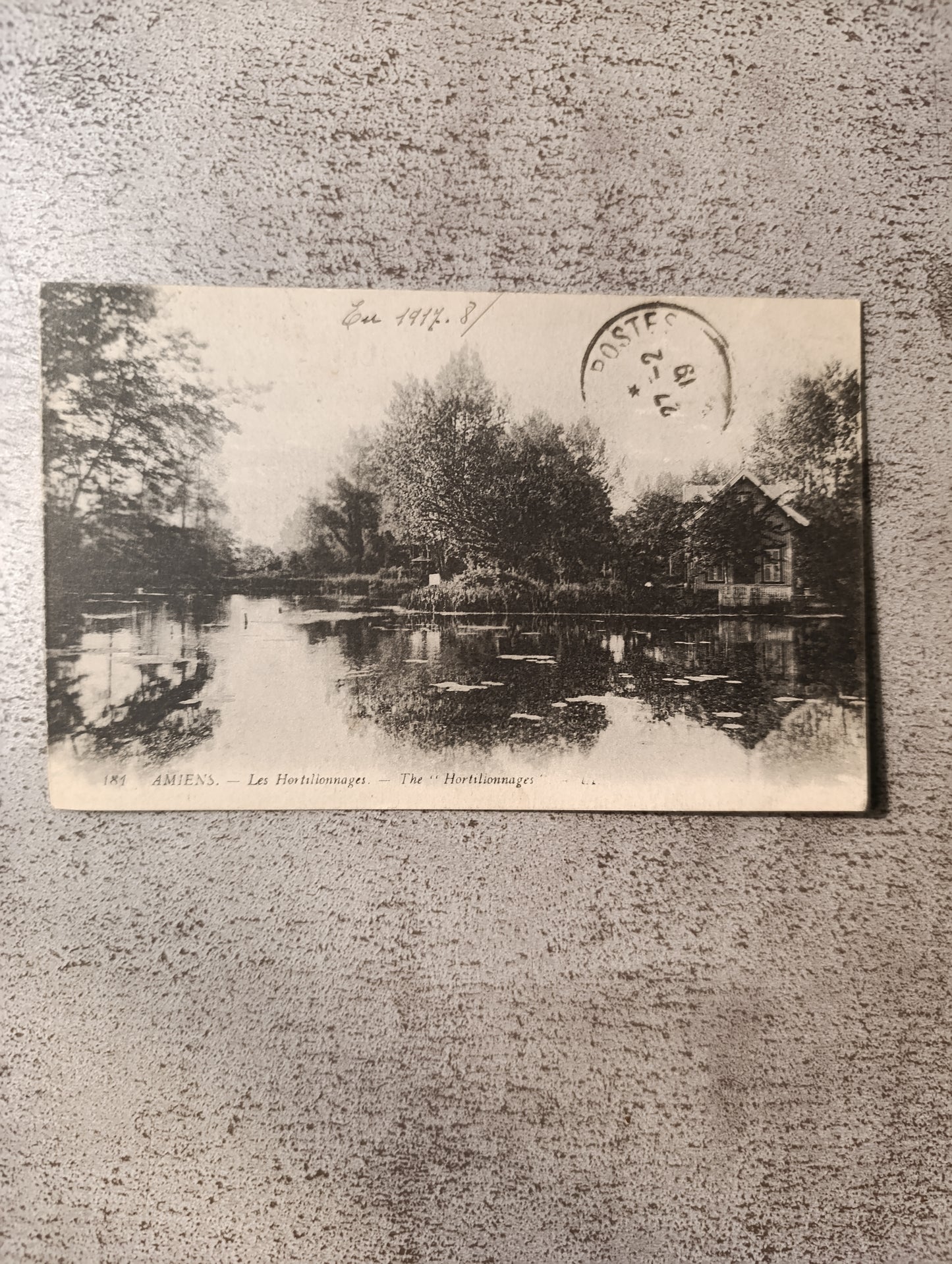 Amiens – Les Hortillonnages – carte postale ancienne