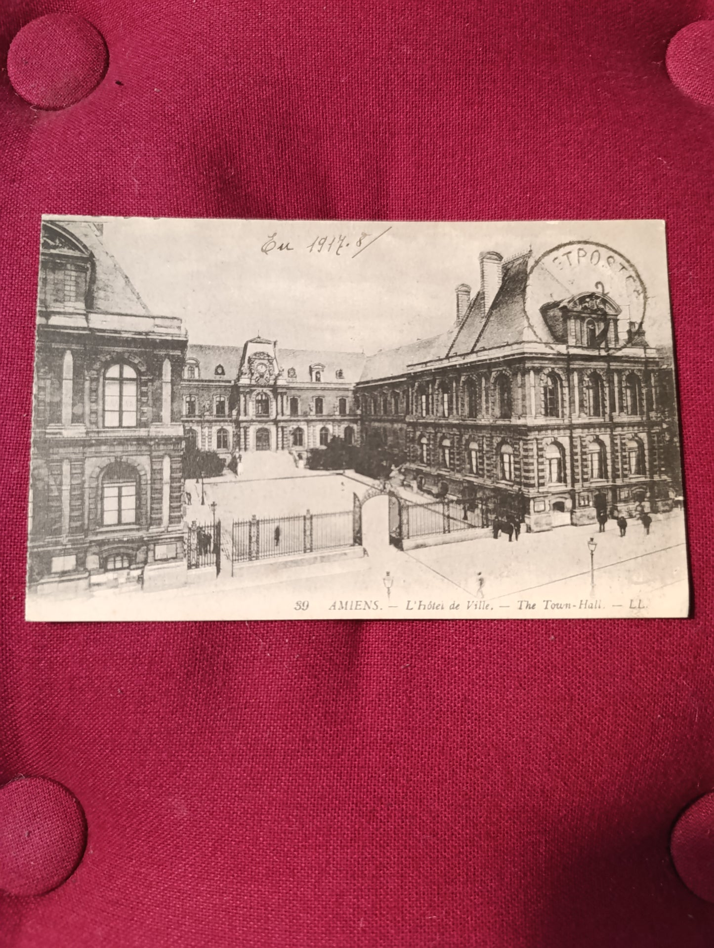 Amiens – L’Hôtel de Ville (vers 1914-1918)