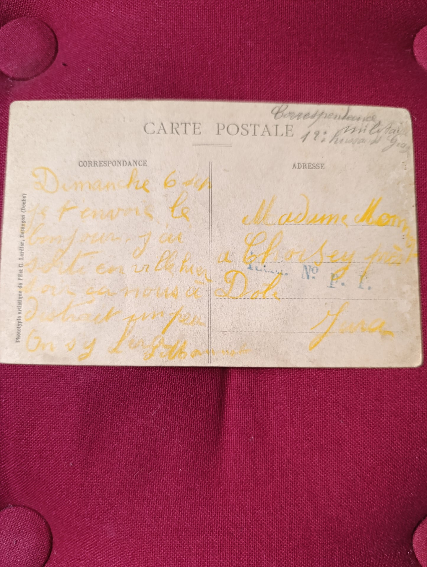 Gray (Haute-Saône) – Le Quartier du 12e Hussards