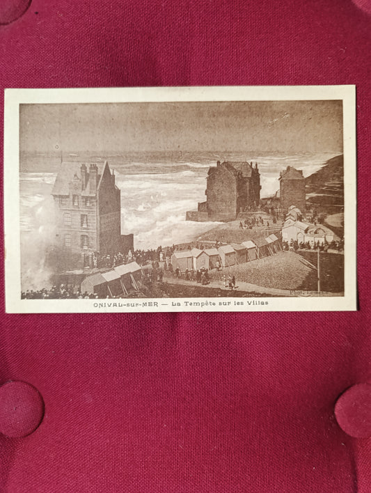 Onival-sur-Mer – La tempête sur les villas