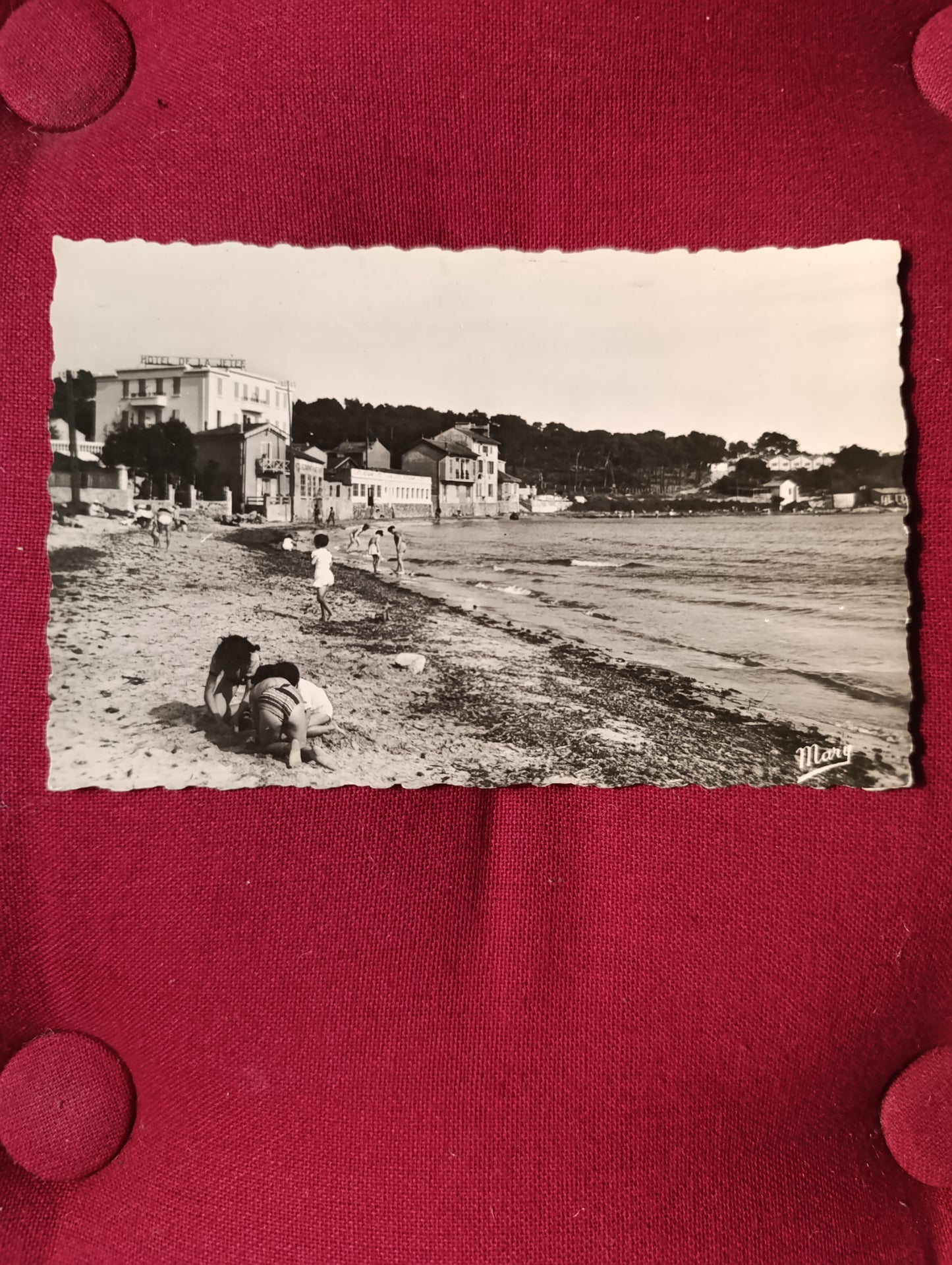 Saint-Elme – Les Sablettes (Var) – La Plage – Carte postale ancienne