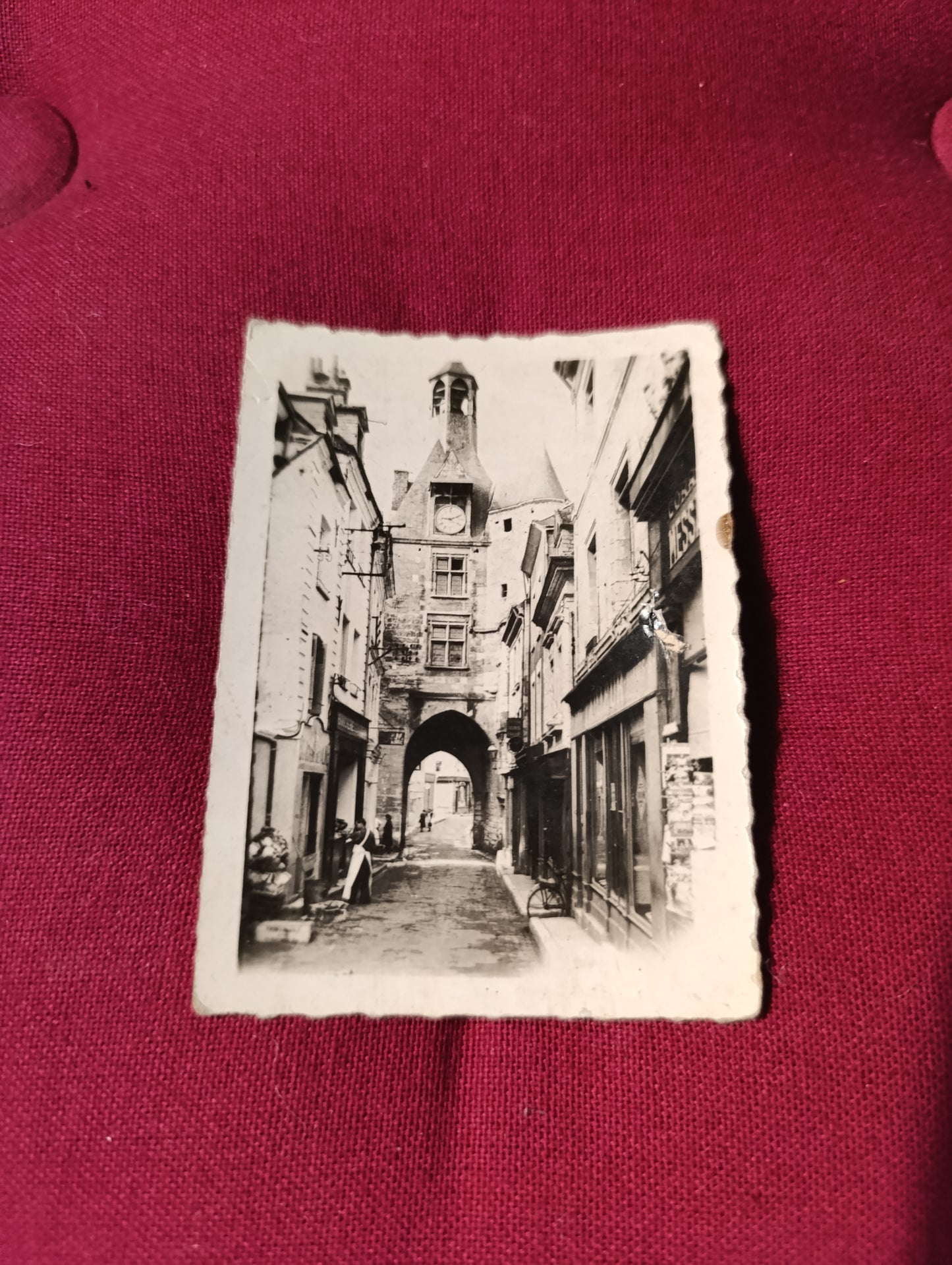 Amboise – Tour de l’Horloge – Carte postale ancienne