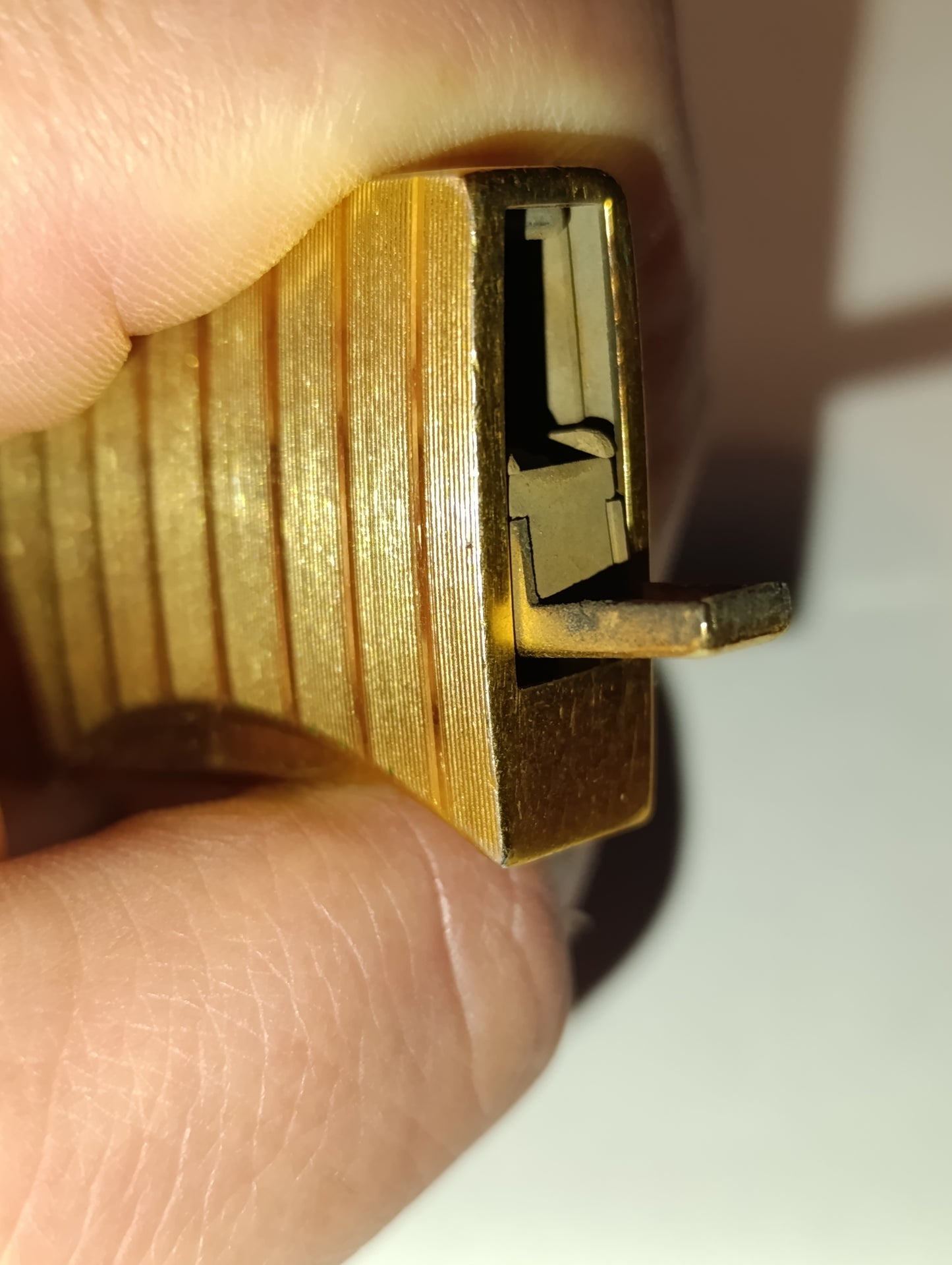 Briquet Flaminaire Paris vintage doré