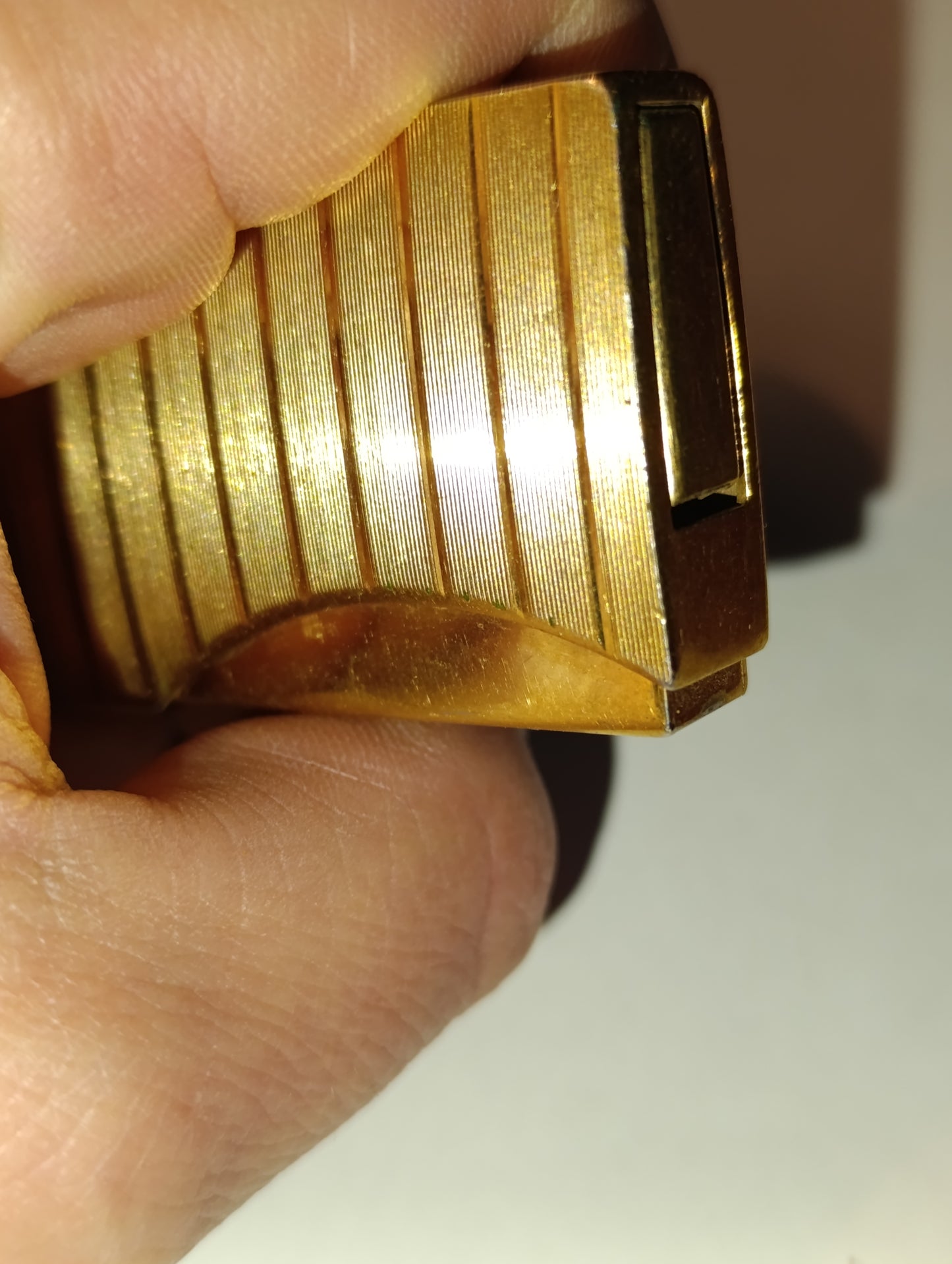 Briquet Flaminaire Paris vintage doré