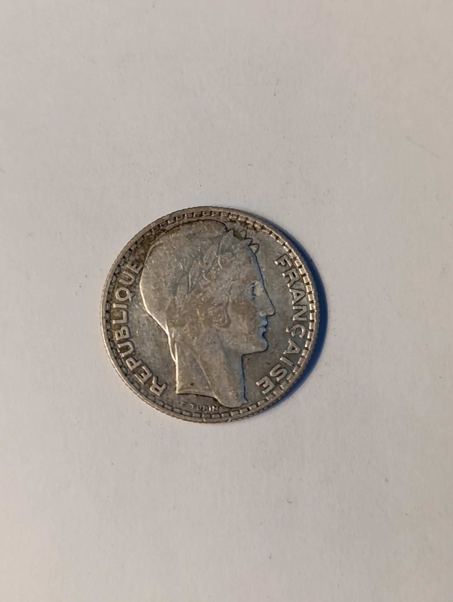 10 francs argent 1930 – Type Turin – République française