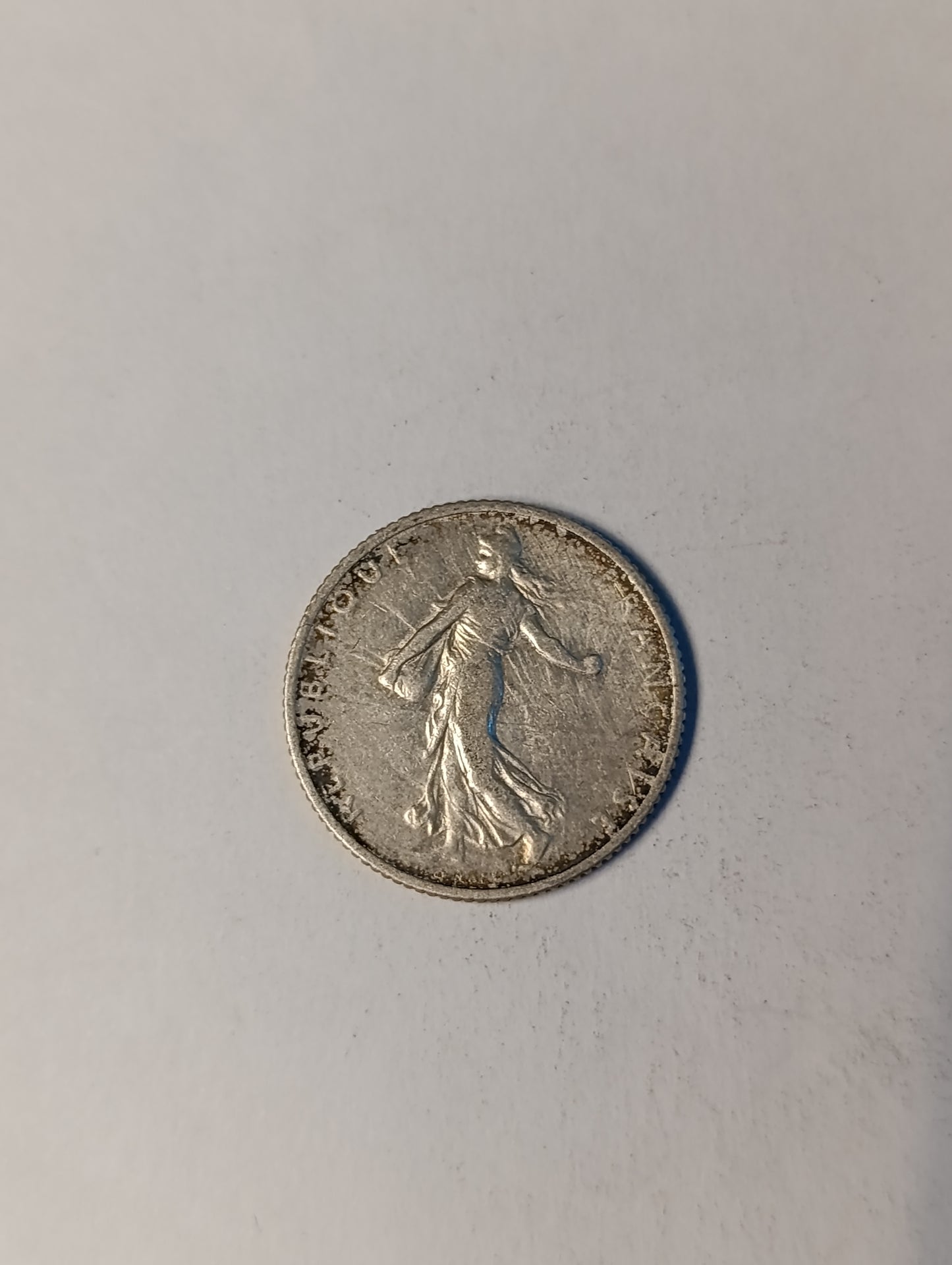 1 franc argent 1909 – Troisième République – Semeuse