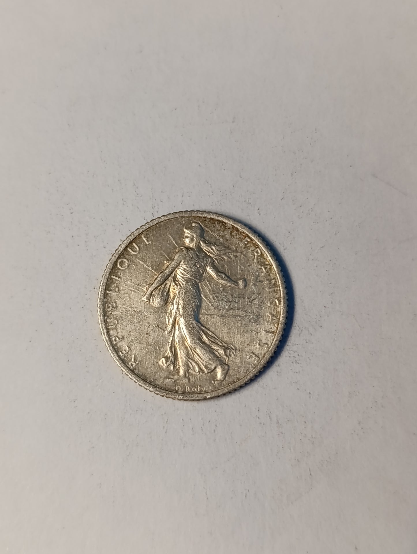 1 franc argent 1915 – Troisième République – Semeuse