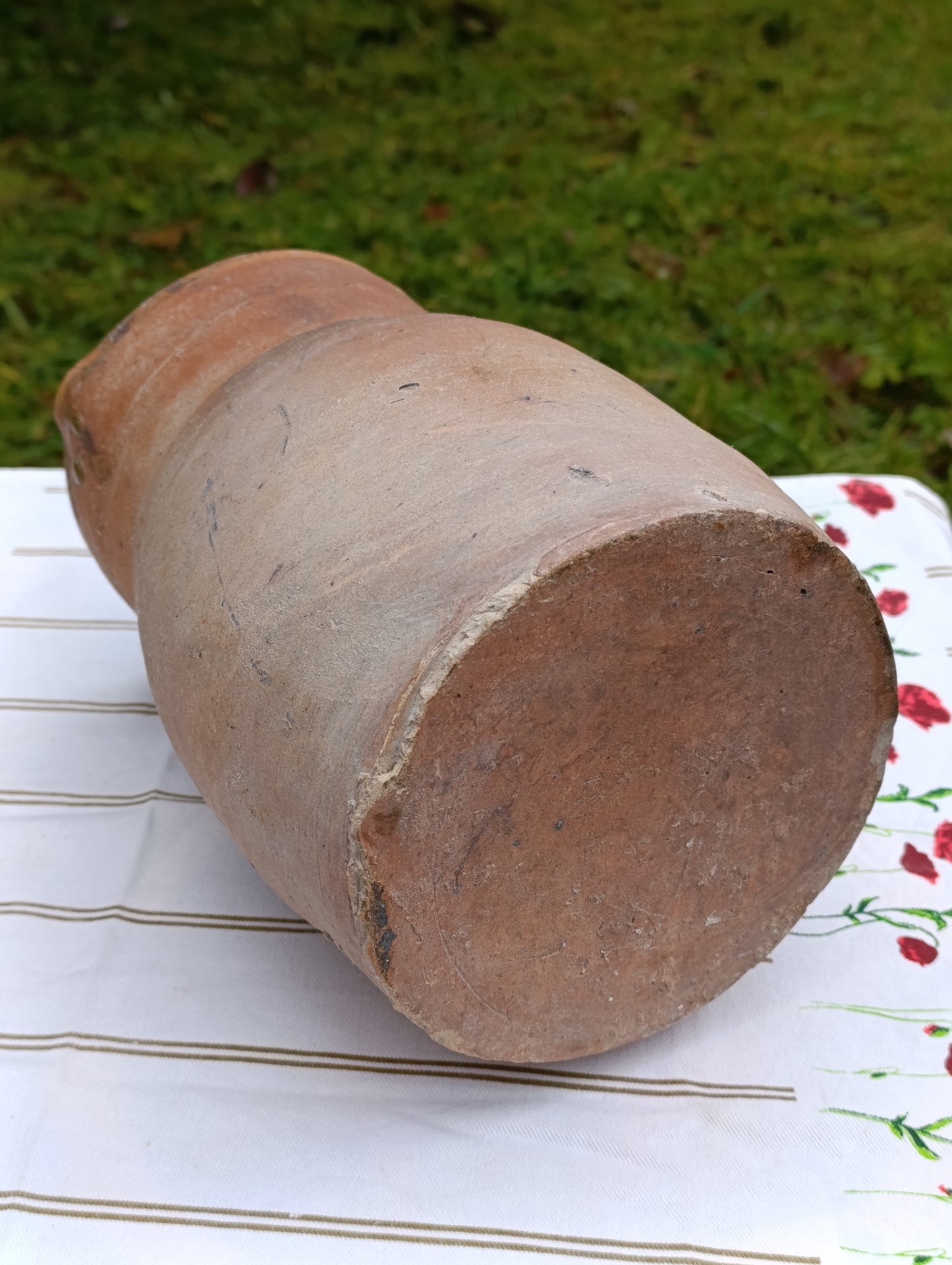 Pichet ancien en terre cuite rustique – 2,5 kg – Objet utilitaire et décoratif