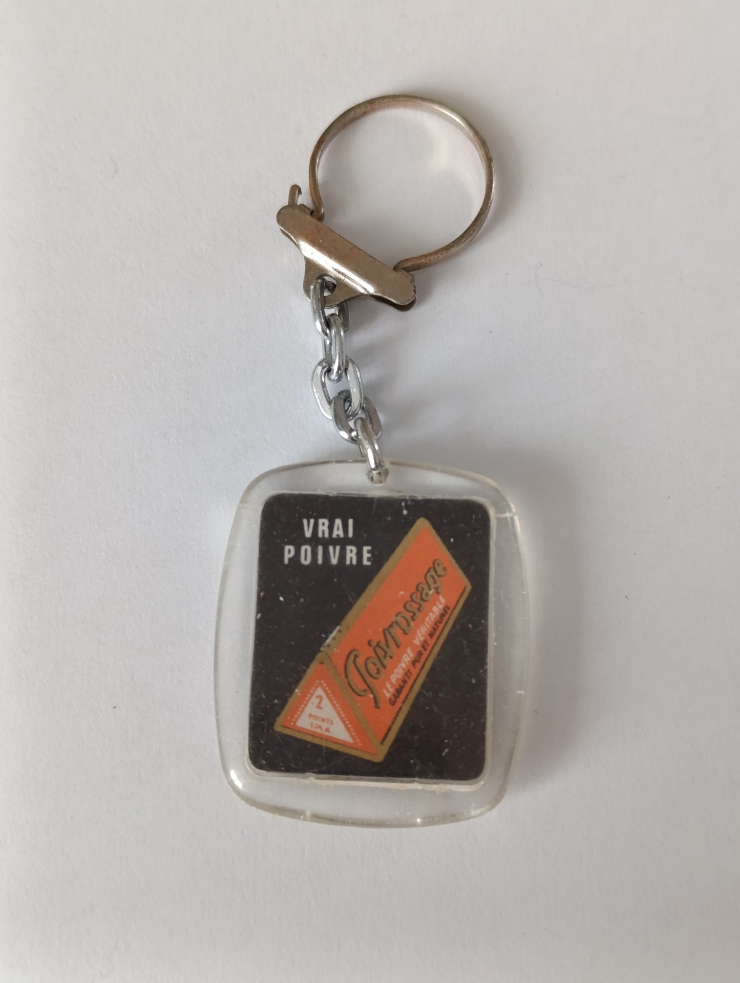Porte-clés Publicitaire Colmans Curry Vintage Double Face