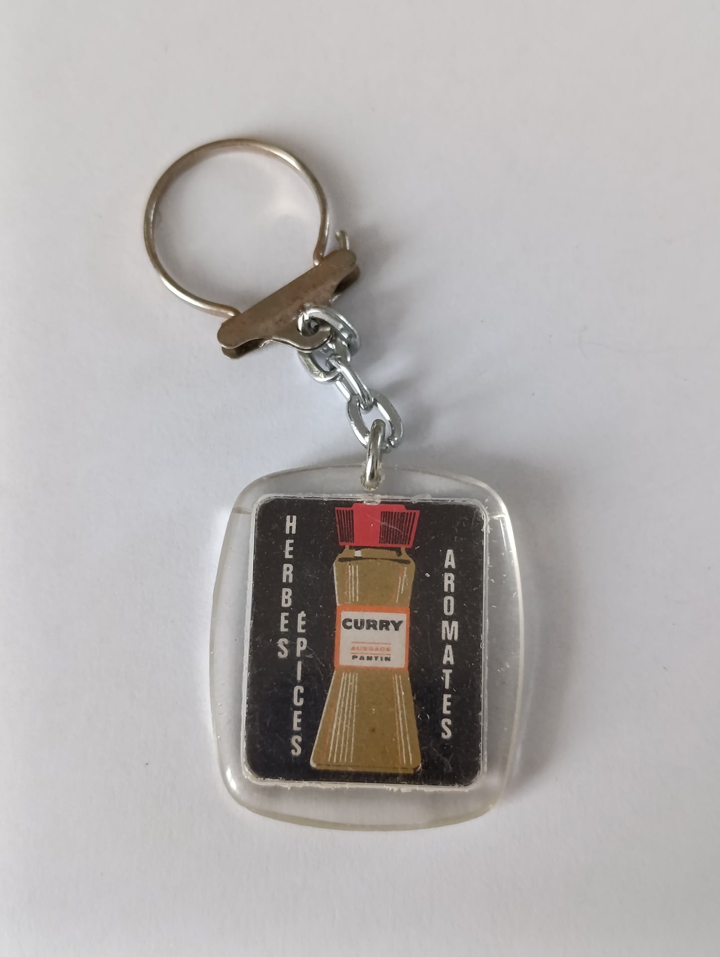 Porte-clés Publicitaire Colmans Curry Vintage Double Face