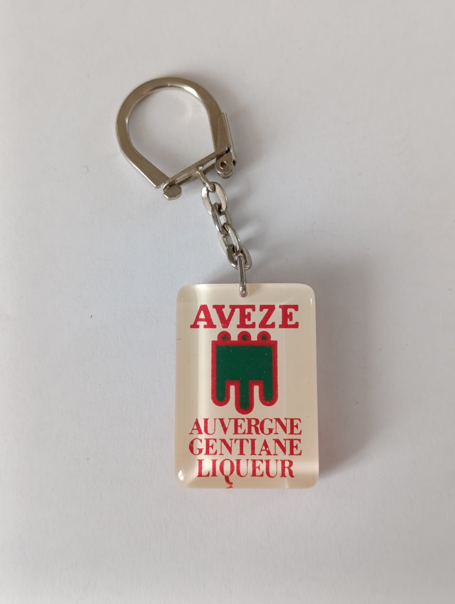 Porte-clés Publicitaire Aveze Gentiane Liqueur Auvergne Vintage