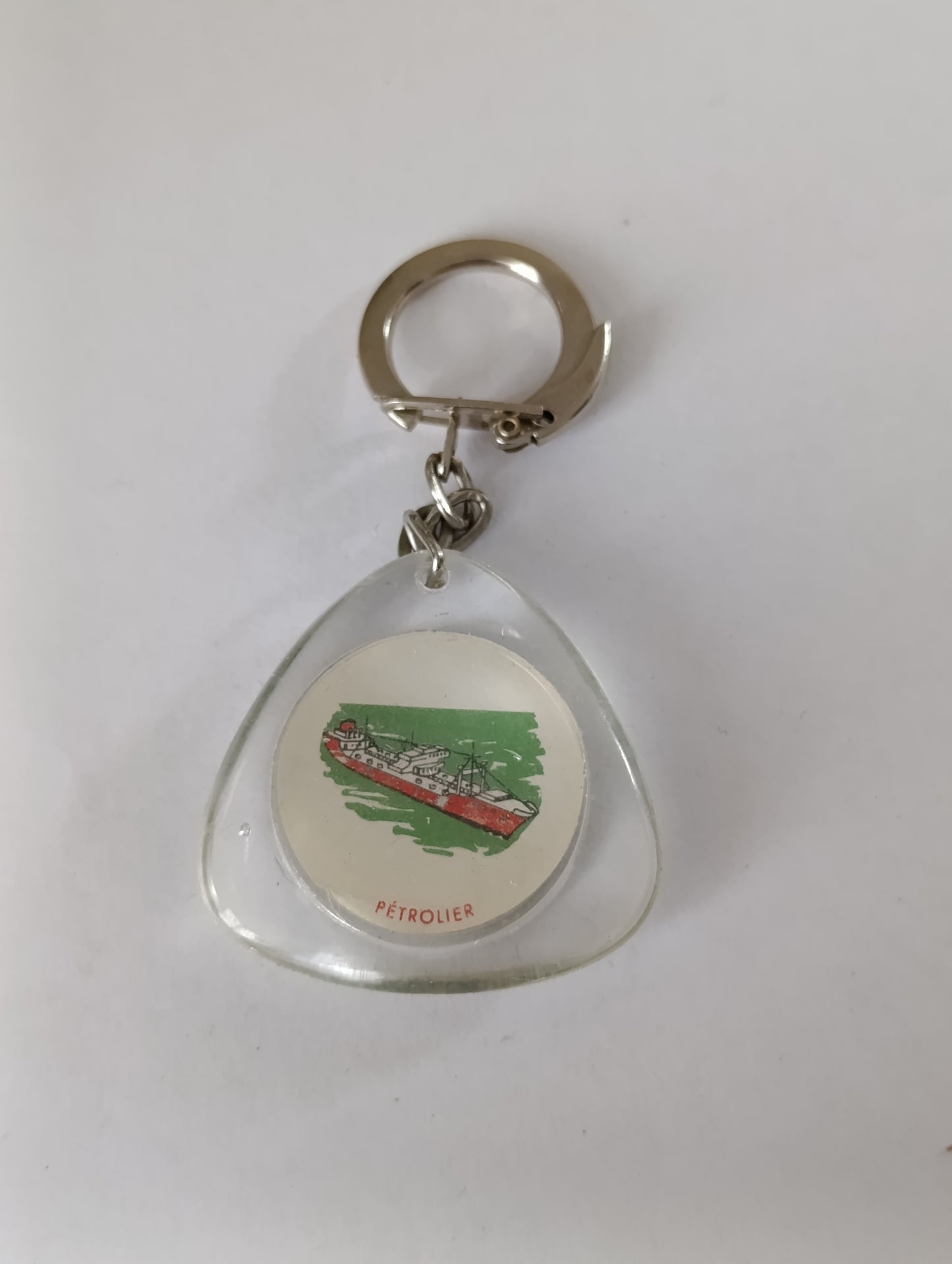 Porte-clés publicitaire ancien Pétrolier / Valstar bière super