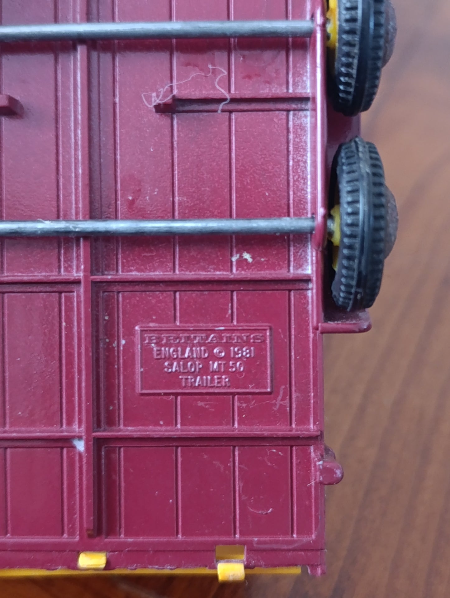 Remorque miniature Britains Salop MT 50 BTN 90