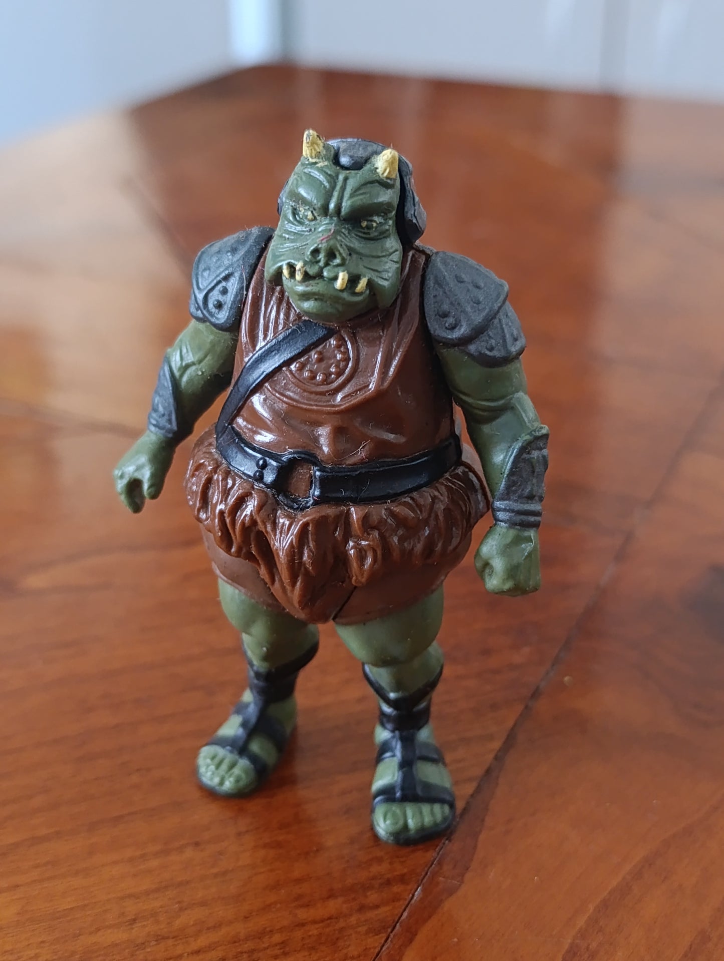 Figurine guerrier orc fantasy vintage