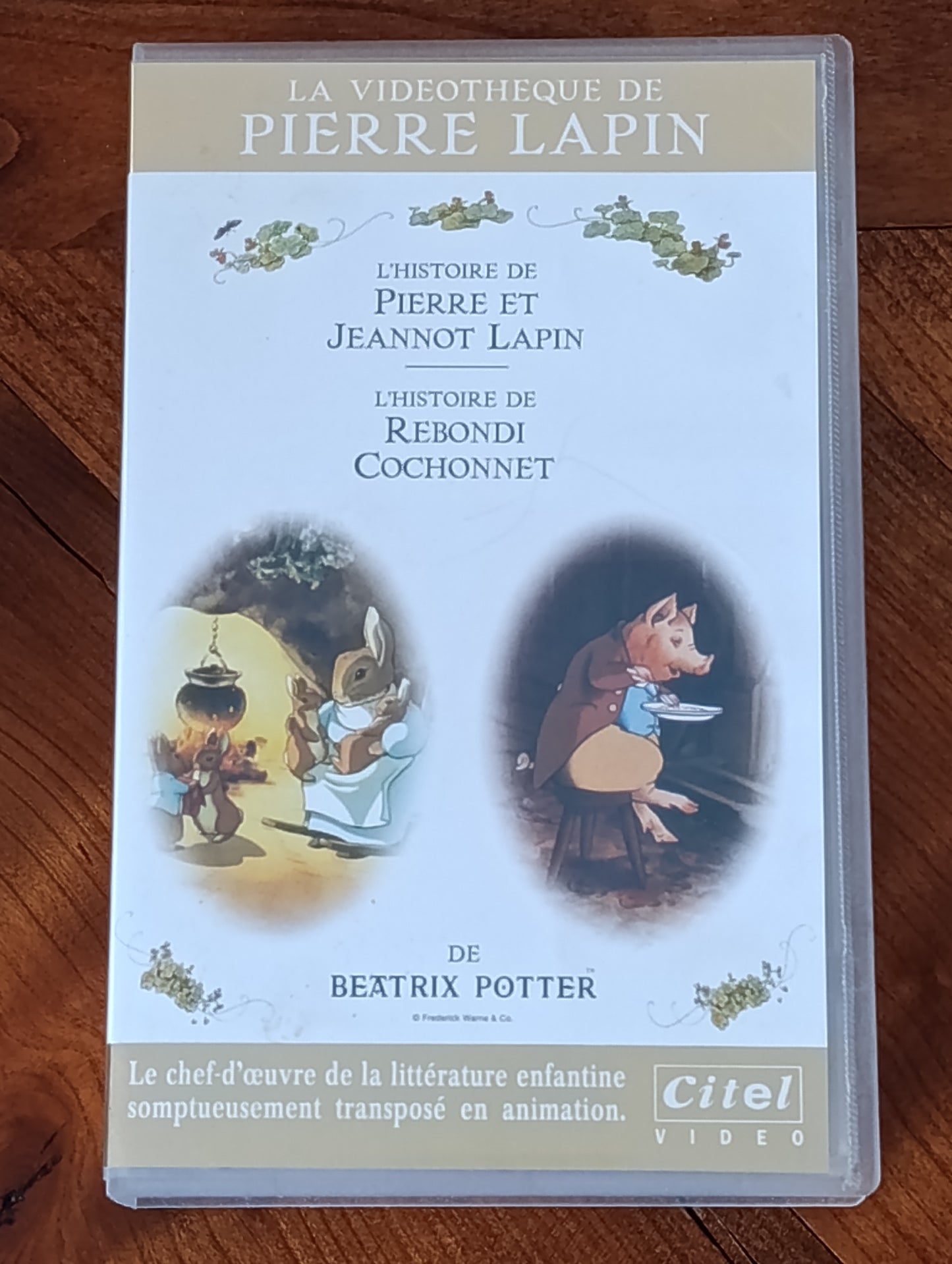 La Vidéothèque de Pierre Lapin – VHS