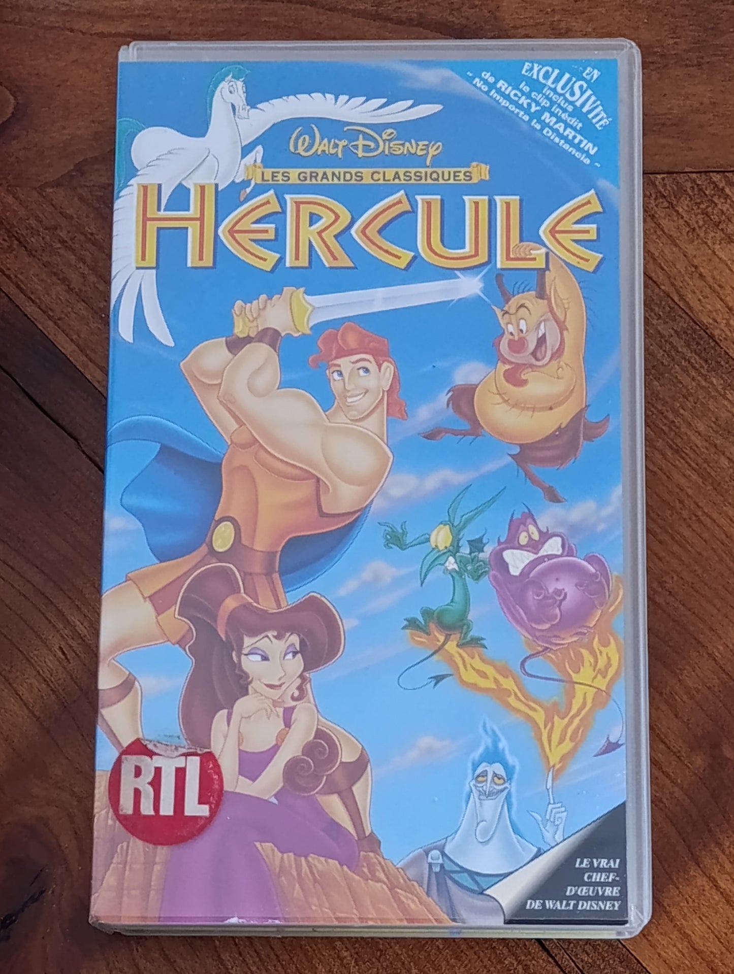 Cassette VHS Hercule Disney