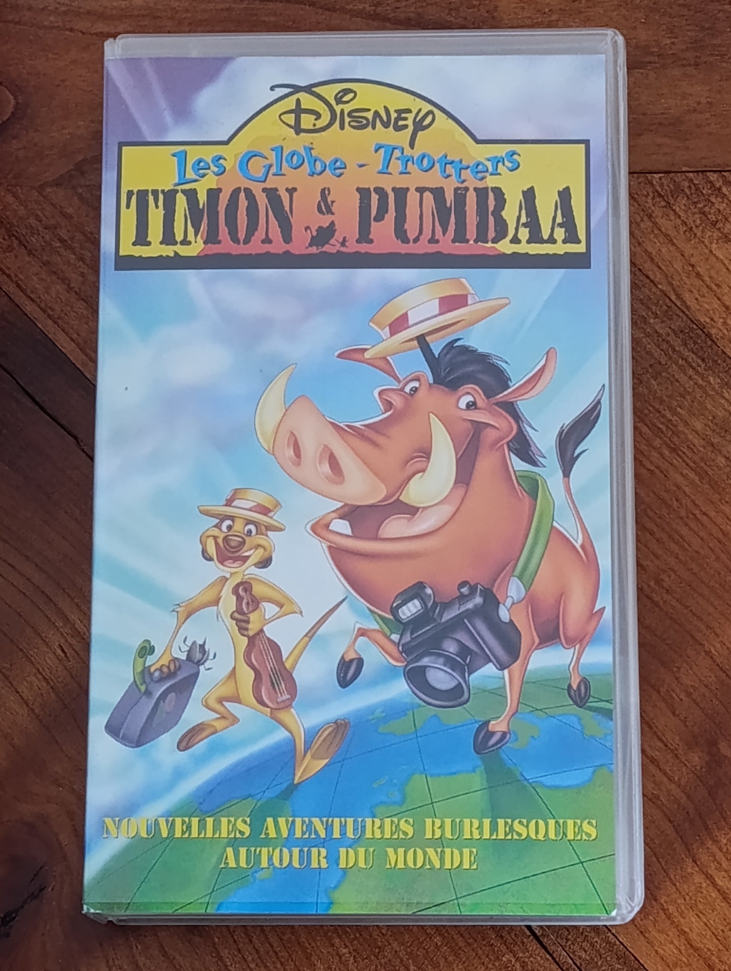 Cassette VHS Timon &amp; Pumbaa – Les Globe-Trotters Disney