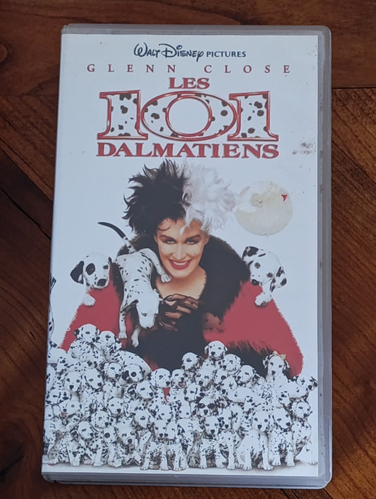 Cassette VHS Les 101 Dalmatiens – Disney classique en prise de vue réelle