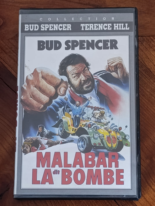 Cassette VHS Malabar dit La Bombe – Bud Spencer & Terence Hill