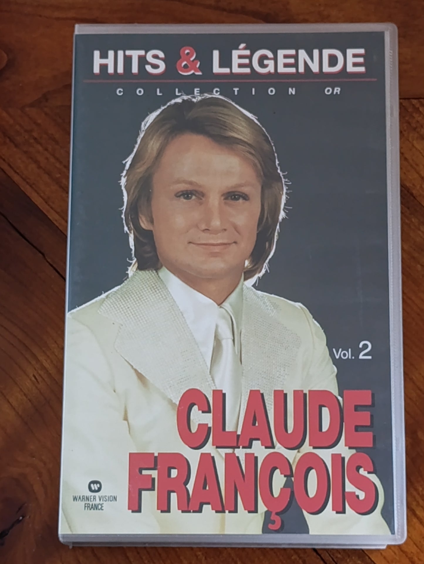 Cassette VHS Claude François – Hits &amp; Légende Vol. 2