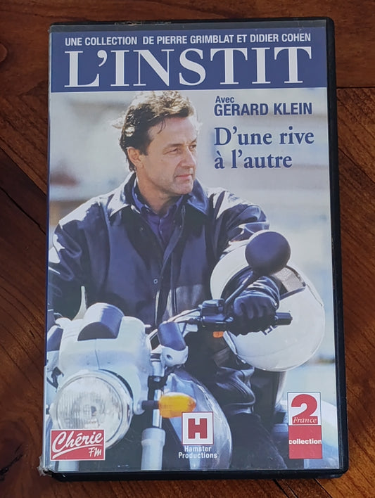 Cassette VHS L’Instit – D’une rive à l’autre