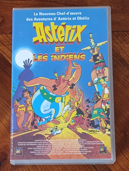 Cassette VHS Astérix et les Indiens