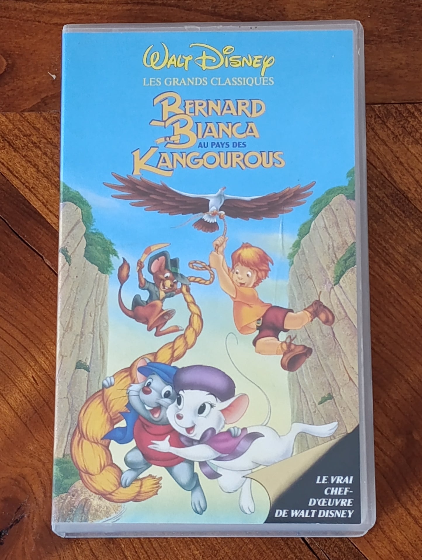 Cassette VHS Disney Bernard et Bianca au pays des kangourous