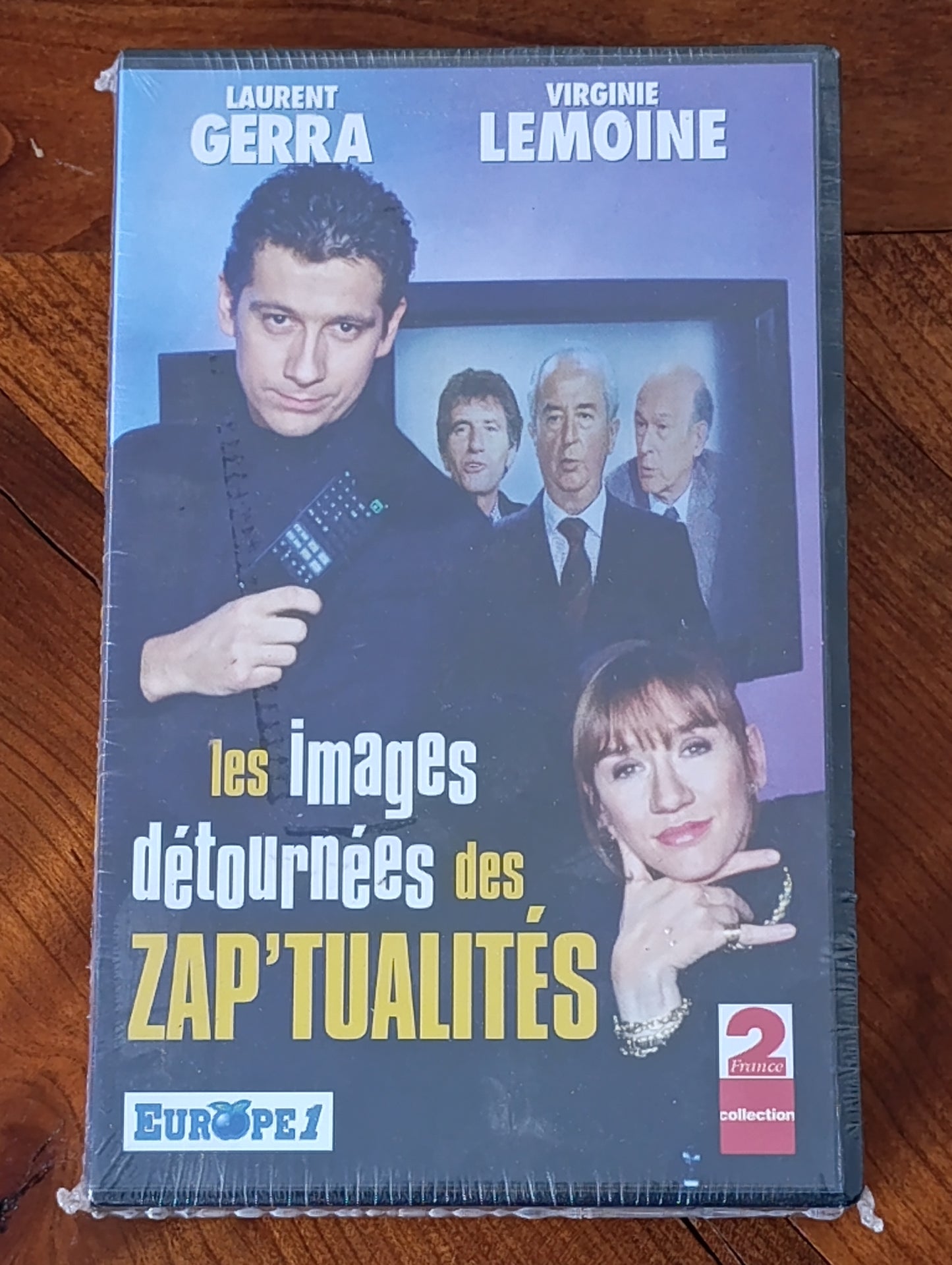 Cassette VHS Les Images détournées des Zap’TuAlités Laurent Gerra