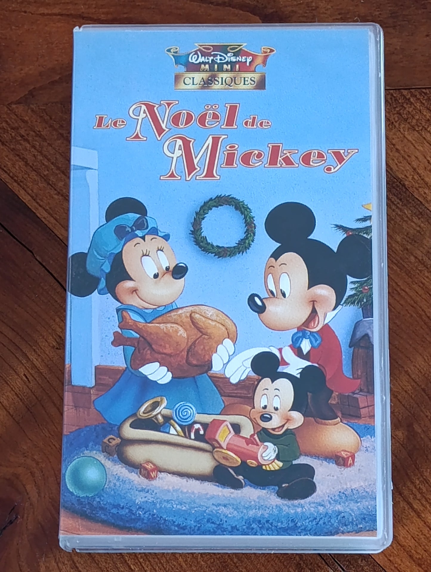 Cassette VHS Disney Le Noël de Mickey Walt Disney mini classiques dessin animé