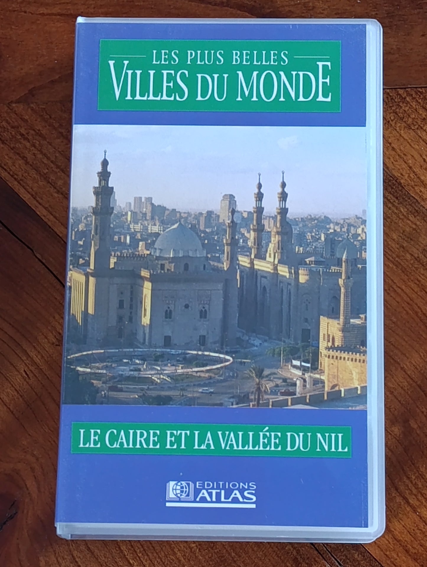 Cassette VHS Les plus belles villes du monde Le Caire et la vallée du Nil documentaire voyage