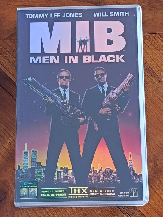 Lot 2 VHS Men in Black 1 et Men in Black 2 édition française