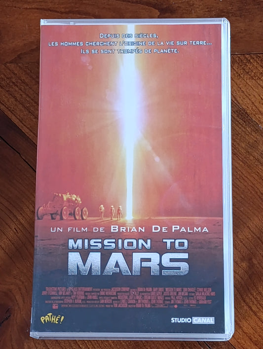 VHS Mission to Mars film de Brian De Palma édition française