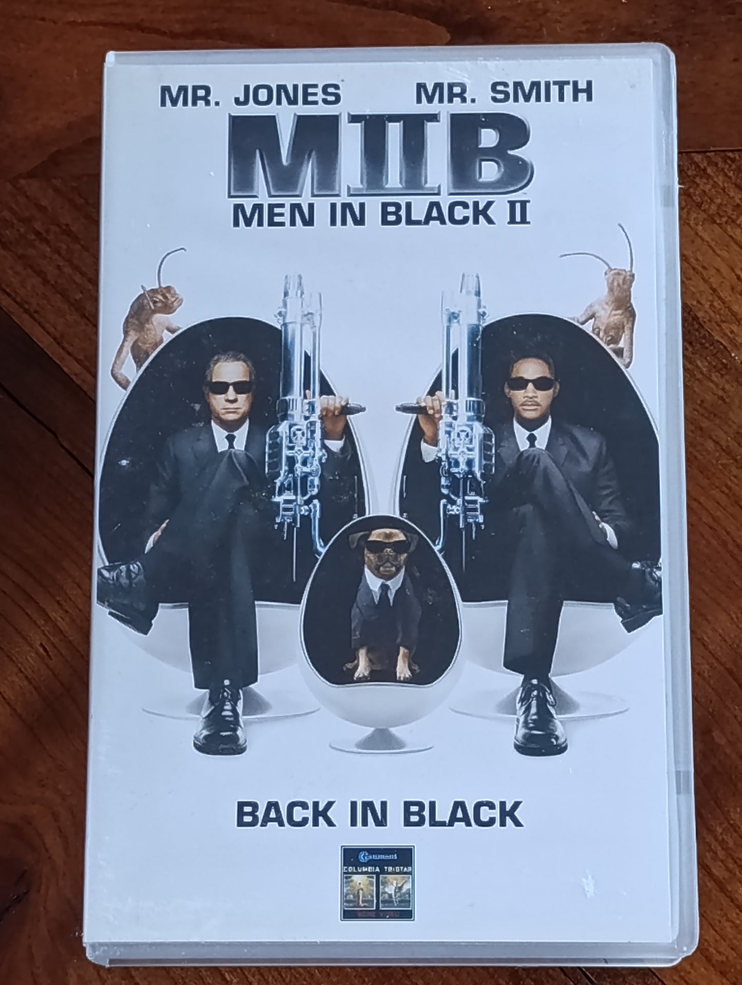 Lot 2 VHS Men in Black 1 et Men in Black 2 édition française
