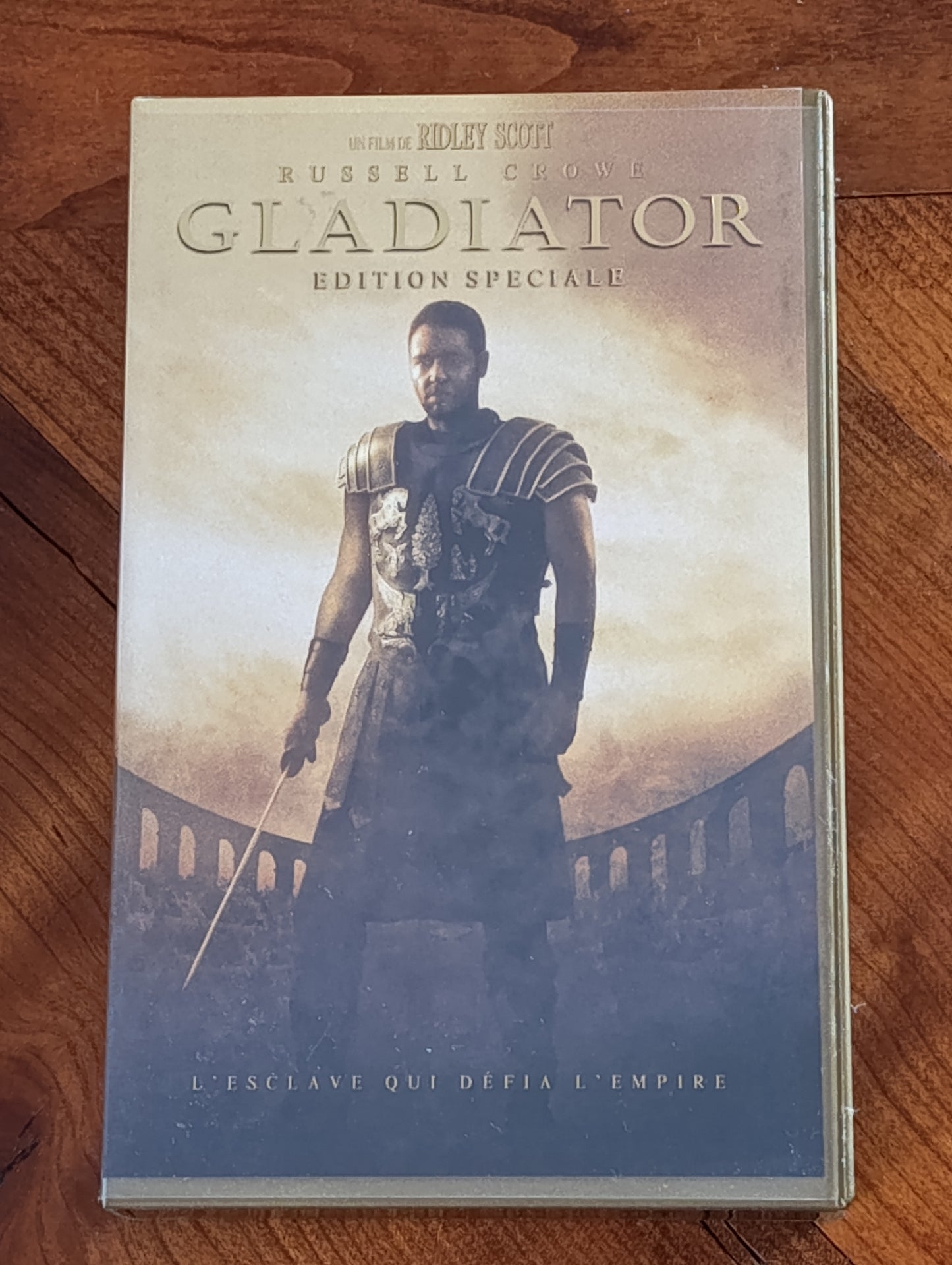 VHS Gladiator Édition Spéciale film de Ridley Scott avec Russell Crowe