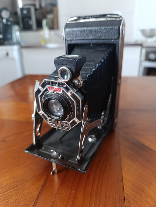 Appareil photo ancien Kodak à soufflet vintage années 1920 déco