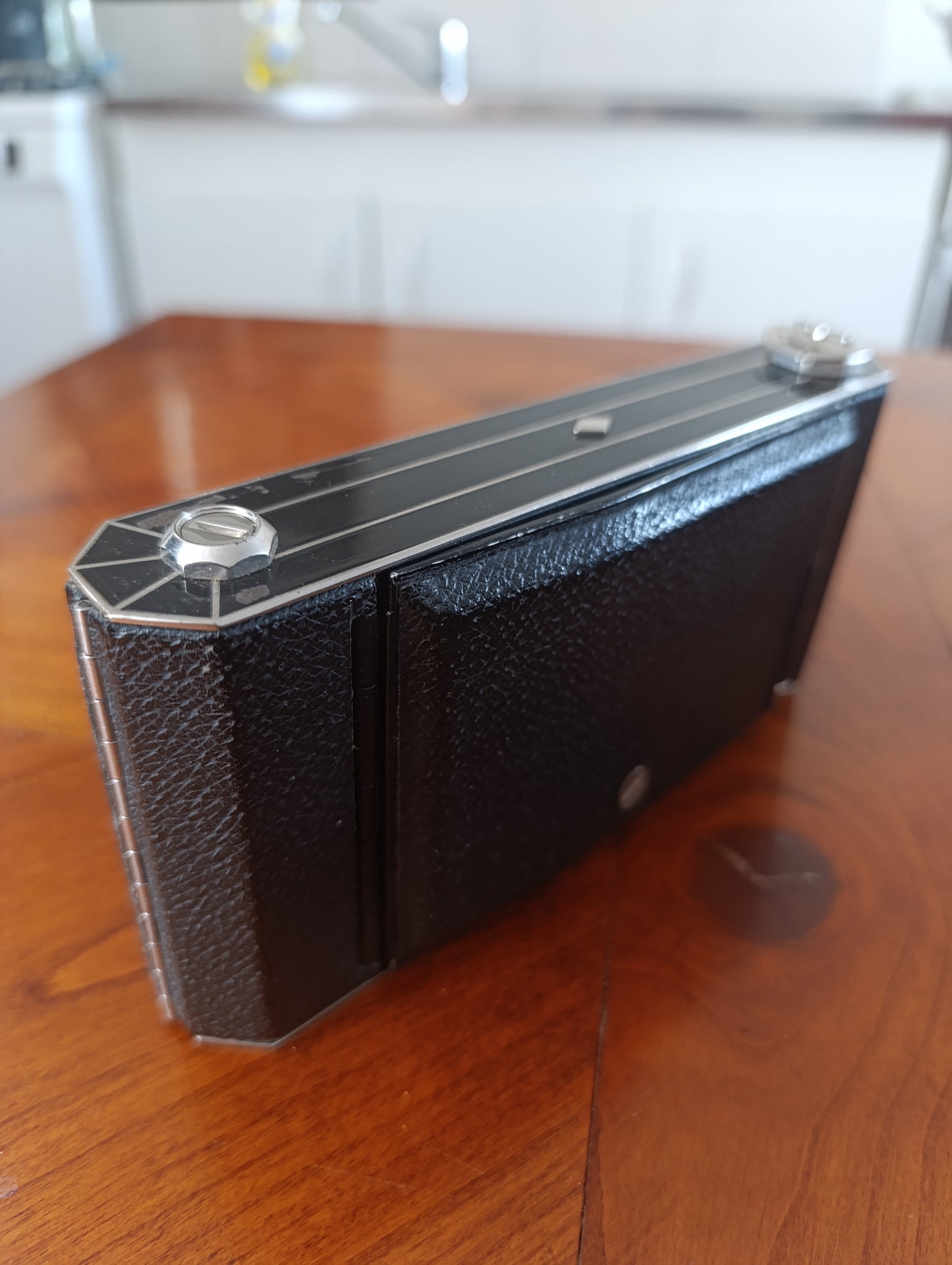 Appareil photo ancien Kodak à soufflet vintage années 1920 déco