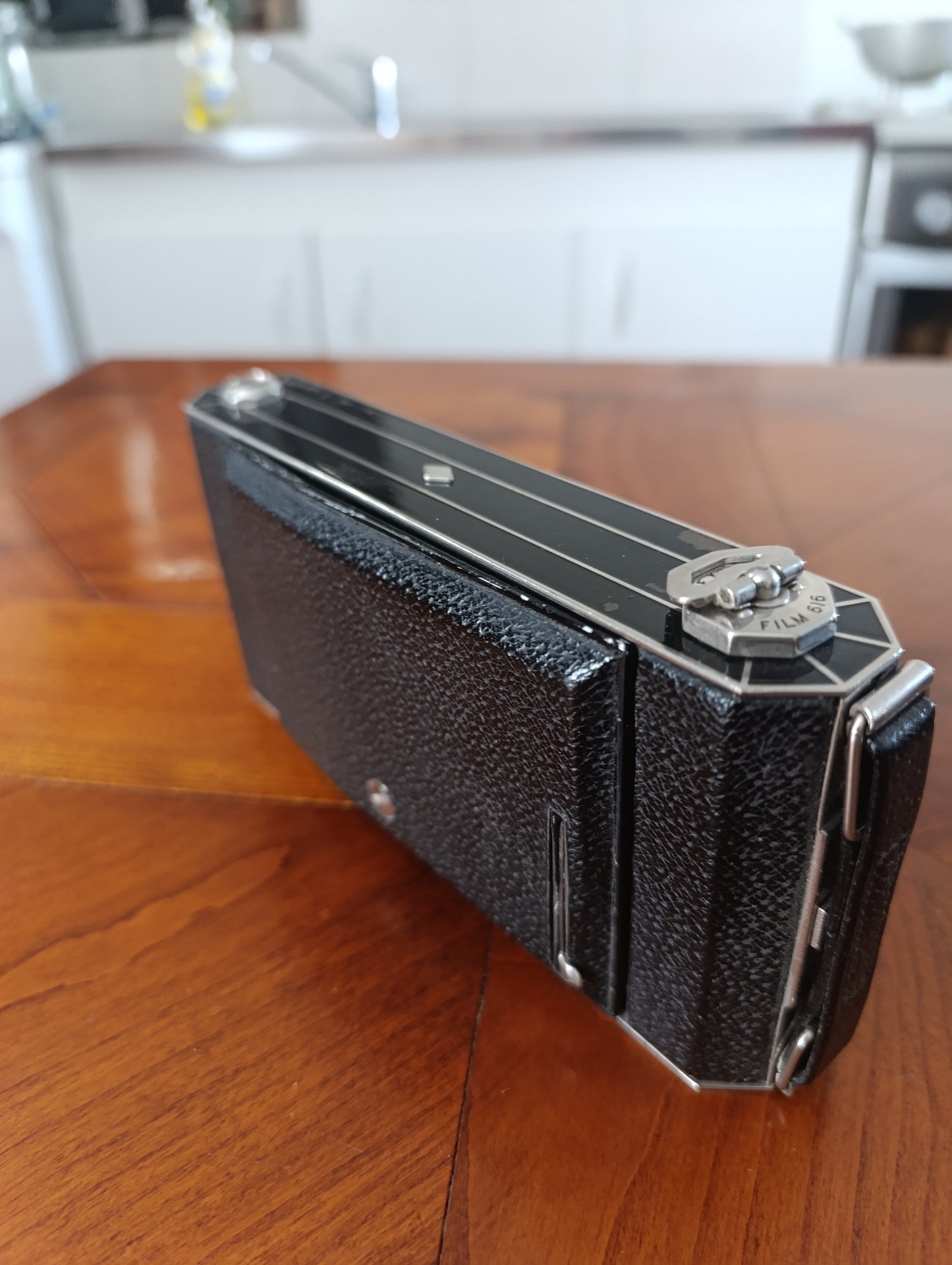 Appareil photo ancien Kodak à soufflet vintage années 1920 déco